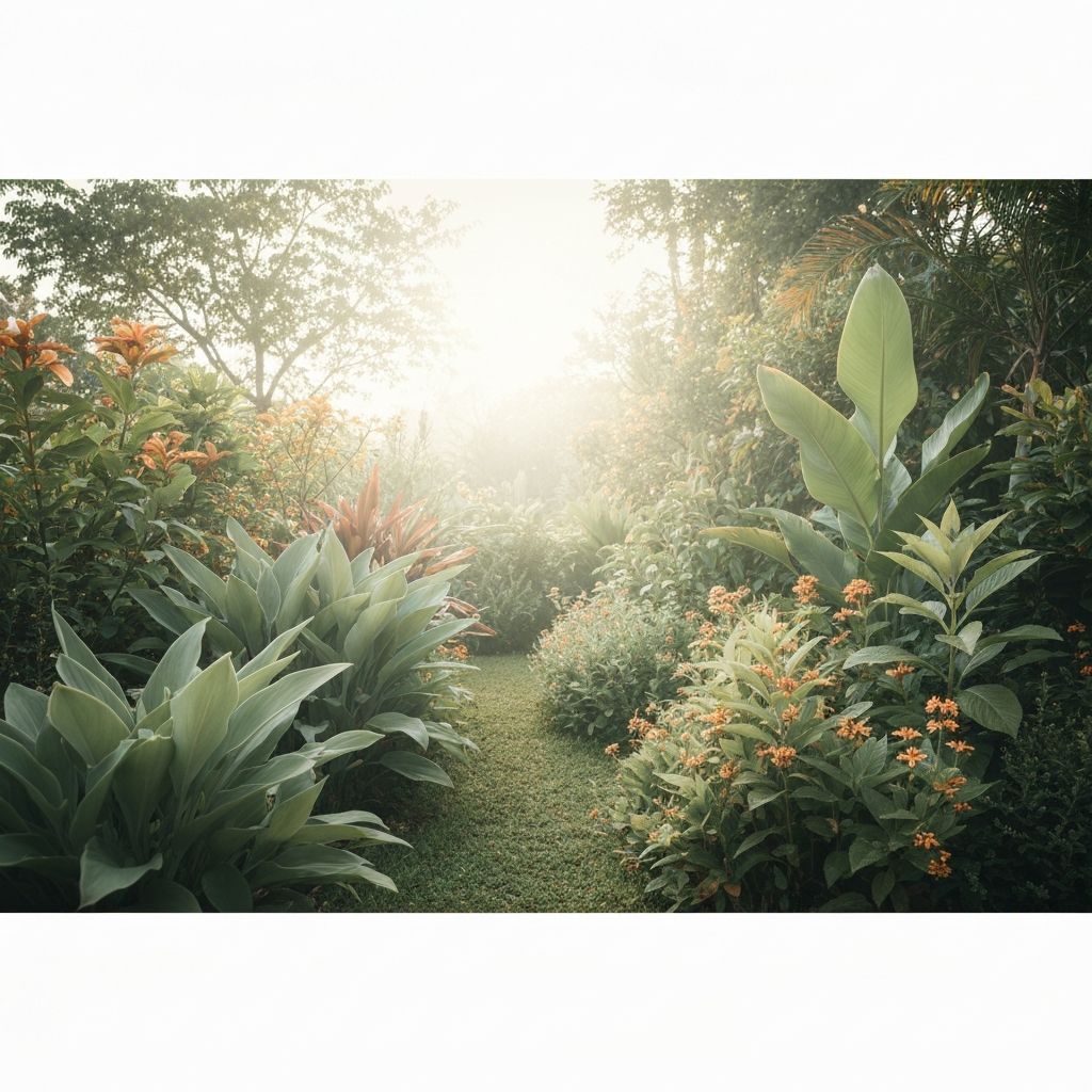 Peaceful natural environment for relaxation